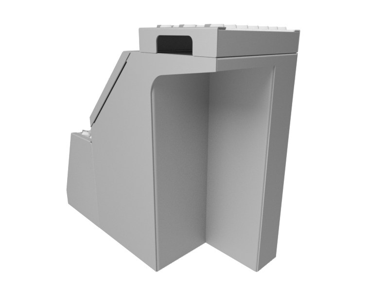 Diamond Grip Notched Step Boxes - Smooth